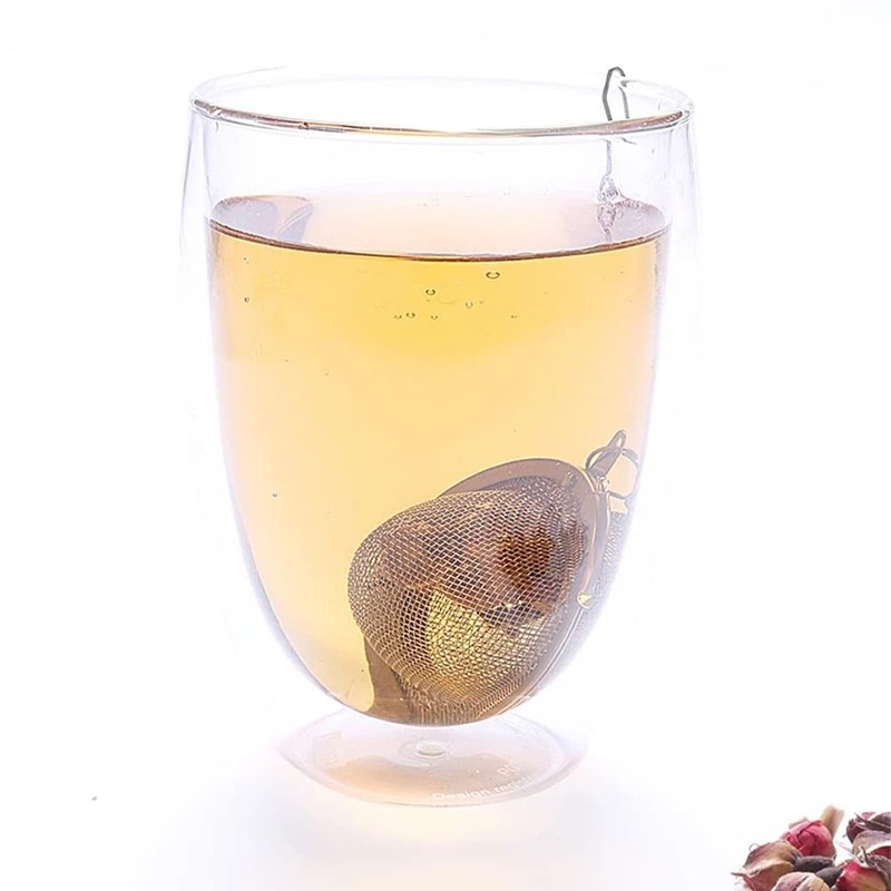 Tea Infuser, Tea Infuser, Tea Ball with Chain, 6 Pieces