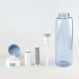 nawaza Water Bottle with Filter, 32 oz, BPA Free, Leak Proof, Dishwasher Safe