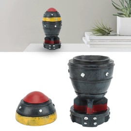 Bomb Storage Box, Decorative Mini Storage Container for 3D Resin Craft Models, Mini Nuke Statue Bomb Storage Box for Storing Keys, Ornaments