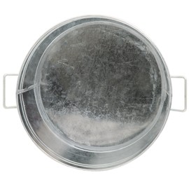 Achla Designs C-50 Galvanized Steel round tub, Standard