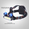 150000LM 2*LED COB Rechargeable 2*18650 Headlamp Head USB Light Torch