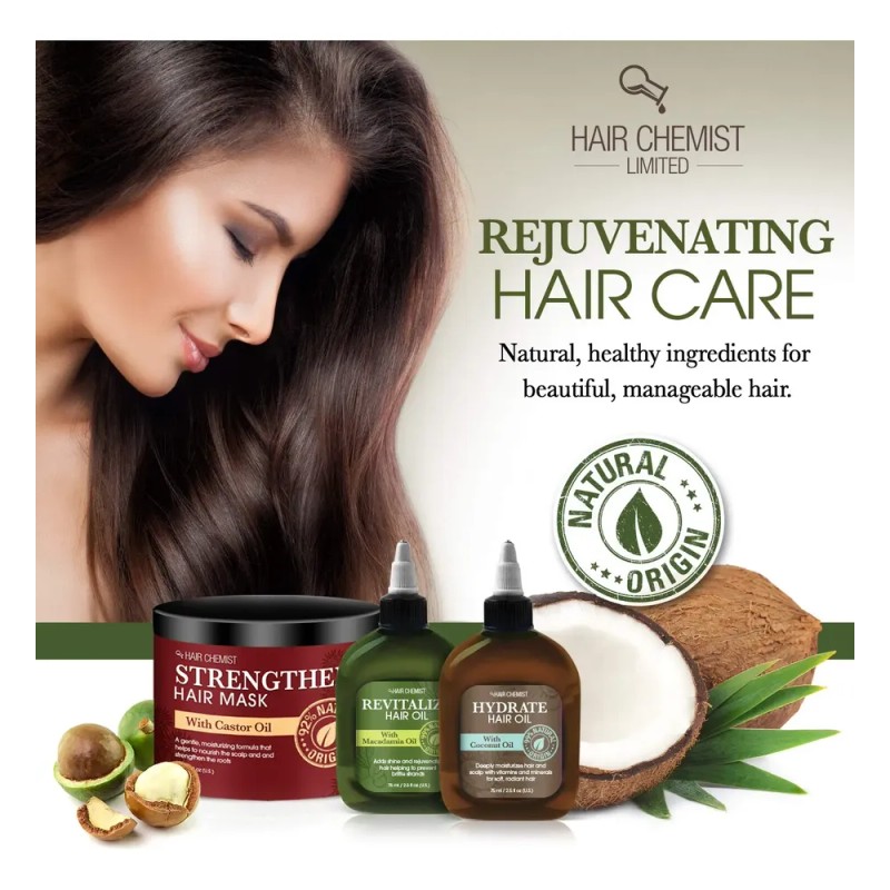 Sérum Para El Cabello Hair Chemist, Aceite De Macadamia, 120