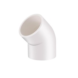 1-1/2" 4 Pcs 45° Elbow Pipe Fittings (Socket x Socket), Heavy Duty 2 Way Right Angle Pipe Fitting for DIY Creations, Schedule 40 PVC Coupling Adapter.