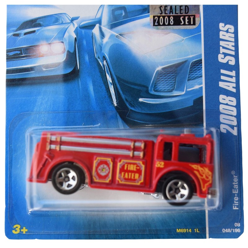 Hot Wheels Fire Eater 48/196, red