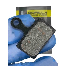Gorilla Brakes Silent Power Quiet Disc Brake Pads - Compatible with Shimano 105, GRX, Ultegra, Dura Ace