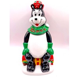 Hamm's Beer Bear Holiday Salt Pepper Shaker Christmas Set 2000 Made Japan Rare