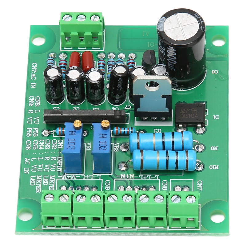 VU Driver Board Professional Mute Function Firm Stereo VU Driver