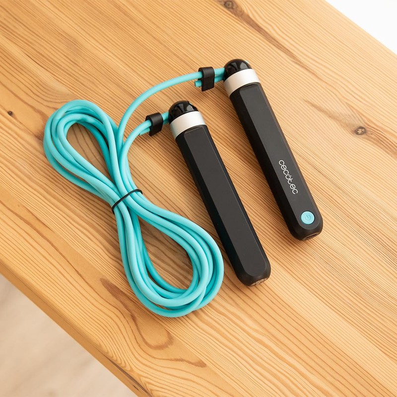 Cecotec SmartComba 3000 Connected Skipping Rope Adjustable 2-in-1 Fast 360º