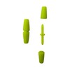 KAIRI Float Rubber Stoppers, Tangle Rods, Value Use, 15 Pairs