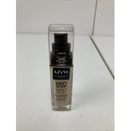 NYX New NYX Can't Stop Won't Stop Full Coverage Foundation CSWSF2 Alabaster