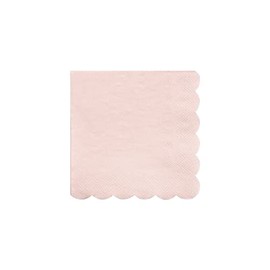 Meri Meri Disposable Paper Napkins (Pack of 20), Scalloped Edge, 2 Sizes, 15 Colors, Party Napkins