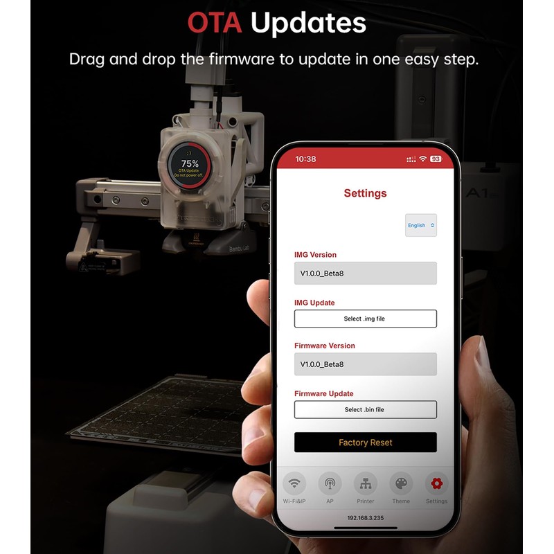 BIGTREETECH Panda KNOMI ONLY for Bambu-Lab P1/X1/A1 All Series (Without