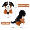 WEIGEDU Bernese Mountain Dog Stuffed Animals Puppy Plush Toys for