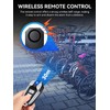 Onvian Upgraded Rechargeable Bike Alarm, Wireless Vibration Motion Sensor Antitheft