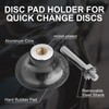 Gunpla 3 Pack 2 Inch Disc Pad Holder, Sanding Discs