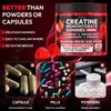 AEQNJV AEQNJV Creatine Gummies Monohydrate Complex 9000MG, Chewable Creatine Monohydrate