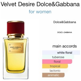 Dolce&Gabbana Womens Velvet Desire Eau De Parfum 1.5 spray sample