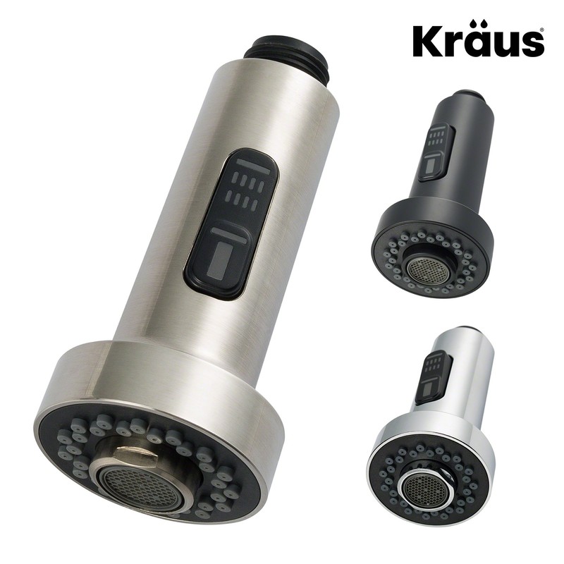 Kraus KFS-1SS Dual Function Kitchen Faucet Sprayer, Stainless Steel