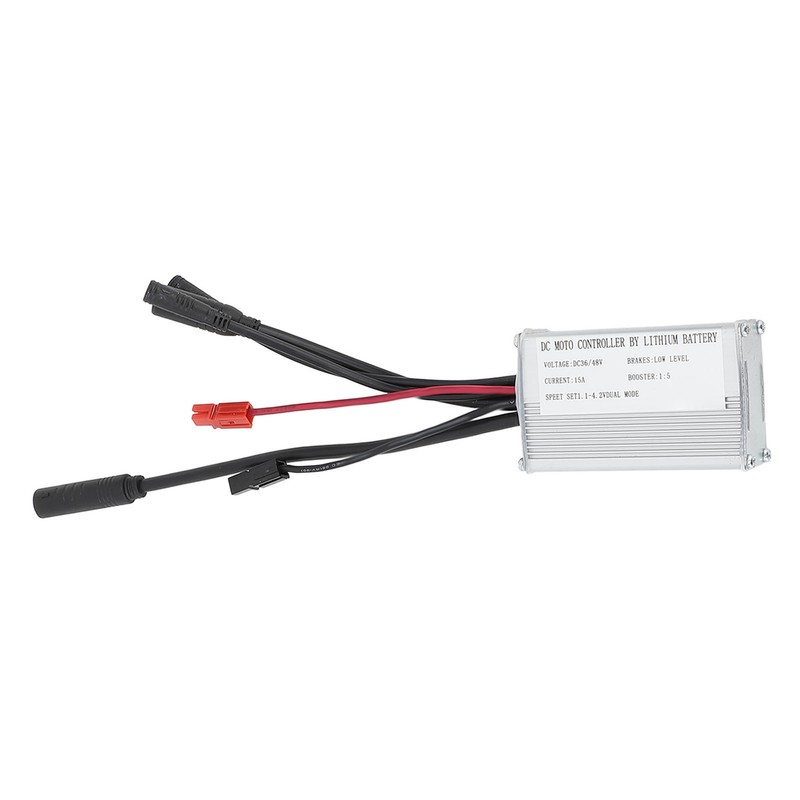 Electric Bike Motor Controller 15A Brushless Square Wave Controller with