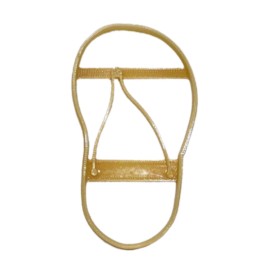 AJT FLIPFLOP FLIP FLOP SANDAL SUMMER SHOE LEFT FOOT DETAILED COOKIE CUTTER PR4964