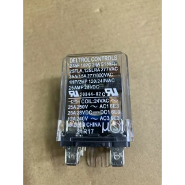 HR 109006 RELAY 24V AC 2PDT Replacement Part For Miller MM200 & S52,54 Wire Feeders