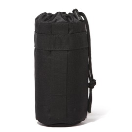 YAPJEB Water Bottle Cover Water Bottle Case Water Bottle Pouch Pet Bottle Holder Molle System Carry Military Mall EDC Utility Pouch Climbing Bike Walking Camping (03 Black), 03 black