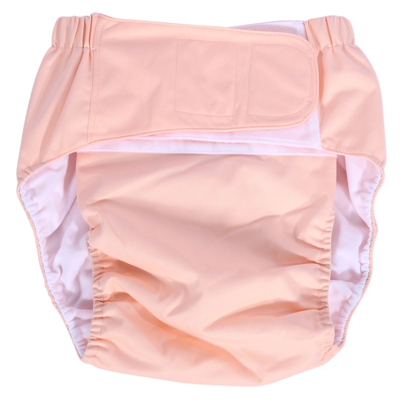 Washable Adult Pocket Diaper Adjustable Reusable Incontinent Care Cloth Nappy