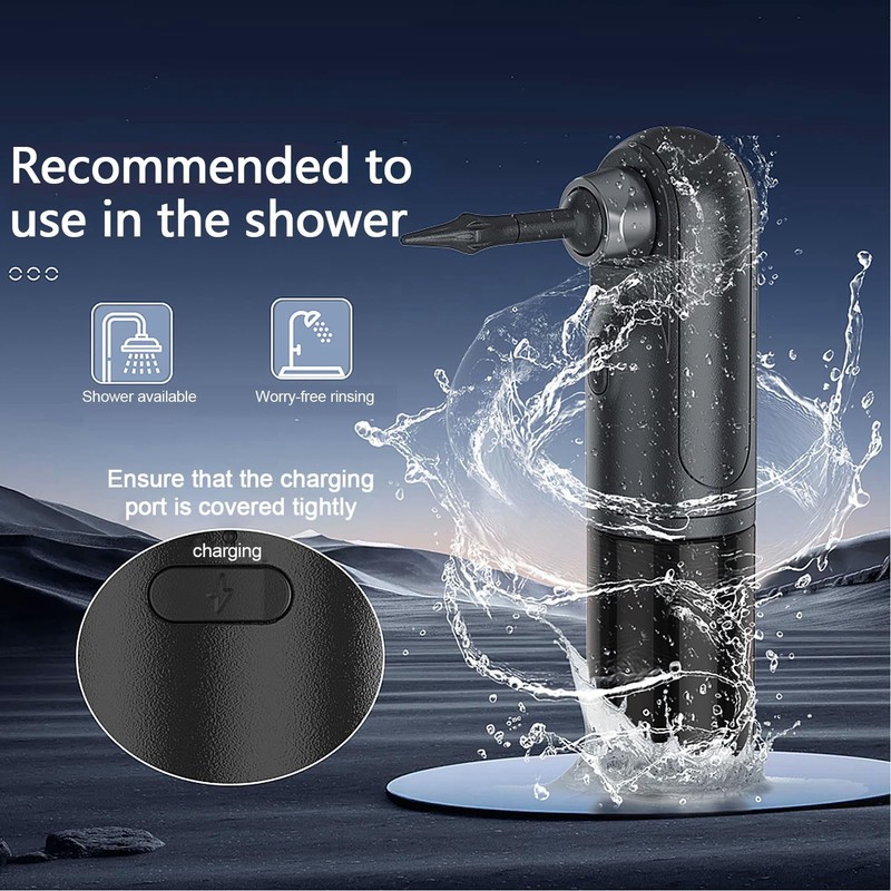 Electric Ear Washer Cleansing Kit Wax Removal Ear Irrigation Flushing