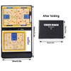 Dantolo Basketball Tactical Board, Foldable Clipboard Trainer Tactical Folder Basketball