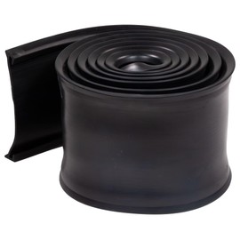 Mytee Products 4" Fuel Tank Strap Isolator for Semi Trucks - 6 ft. Length, Black