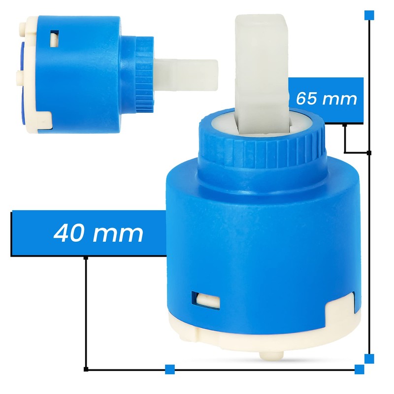 Ceramic Mixer Tap Cartridges Valve Replacement Sink Repair 40 mm