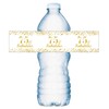75 & Fabulous Water Bottle Labels; Set of 20 Waterproof