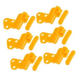 REPAIROCK 6 Set Tire Changer Plastic Insert Tire Demount Head Tire Machine Guard Wheel Side Protector for Mount Demount Duck Head Tyre Repair 2.36"x2.28"x0.91" Auto Replacement Parts