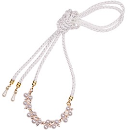 TOuWA Women's Kimono Accessories, Kimono Accessories, Yukata, Furisode, Coming-of-Age Ceremony, Graduation Ceremony, Pearl, 2-strand pearl white
