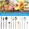 24 Pieces Silverware Set for 4 Stainless Steel Flatware Set