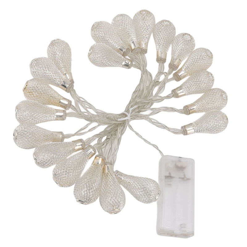 LED Ball String Light 20 Lamp Beads Waterproof Hollow Out