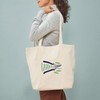 CafePress Garden Shears Tote Bag Reusable Natural Beige Canvas Shopping