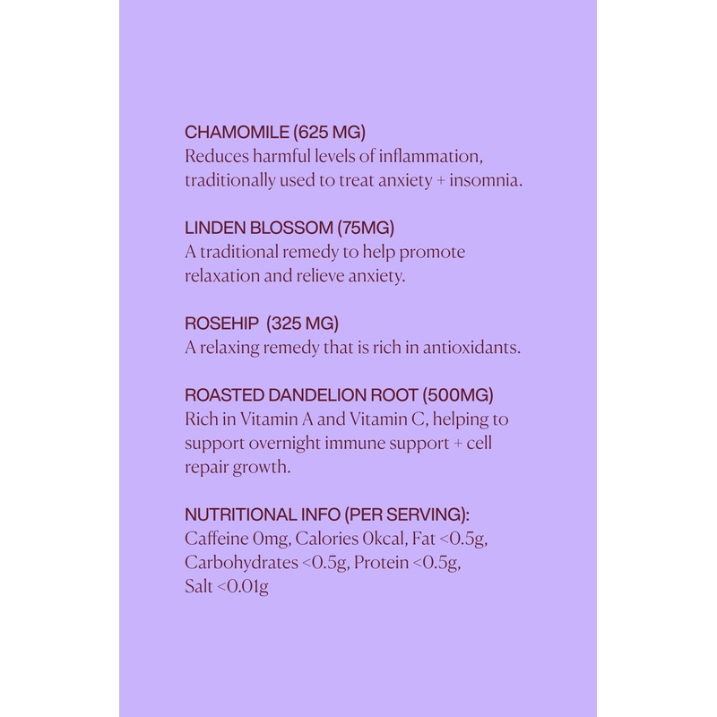 MISSION - Sleep Tea - Herbal Tea with Chamomile &