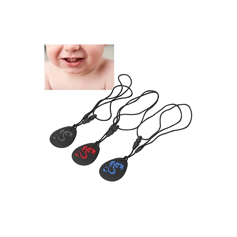 Collar de Mordedor, Juguetes para Masticar con Collar de Dentición