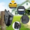 Infrared Sensor Doorbell Solar Driveway Alarm Strobe Light Outdoor Security