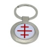 Papal Cross Christian Key Ring