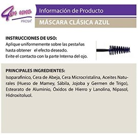 Prosa 4 en 1  2 Pack Mascara Pestañas Rimel Varios Modelos  1 Jabón 50g La Artesanal (Clásico Azul)