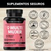 Kit 1 Multivitaminico Mujer + 1 Magnesio Complex Sabor Sin