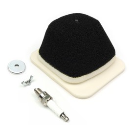 Air Filter Element and Spark Plug For Yamaha TTR125 2000-2003 TTR125E 2003-2009 TTR125L 2000-2008 TTR125LE 2003-2023 5HP-14450-00-00