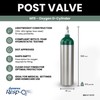 Dynarex Resp-O2 M15 Oxygen D-Cylinder with CGA 870 Post Valve