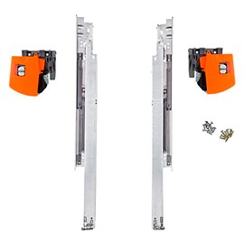 Blum Tandem 21 Inch Full Extension Concealed Undermount Drawer Slide with 100 Lbs. Weight Capacity and Soft Close for 13 mm(1/2) to 16mm (5/8) Thick Drawers – Pair