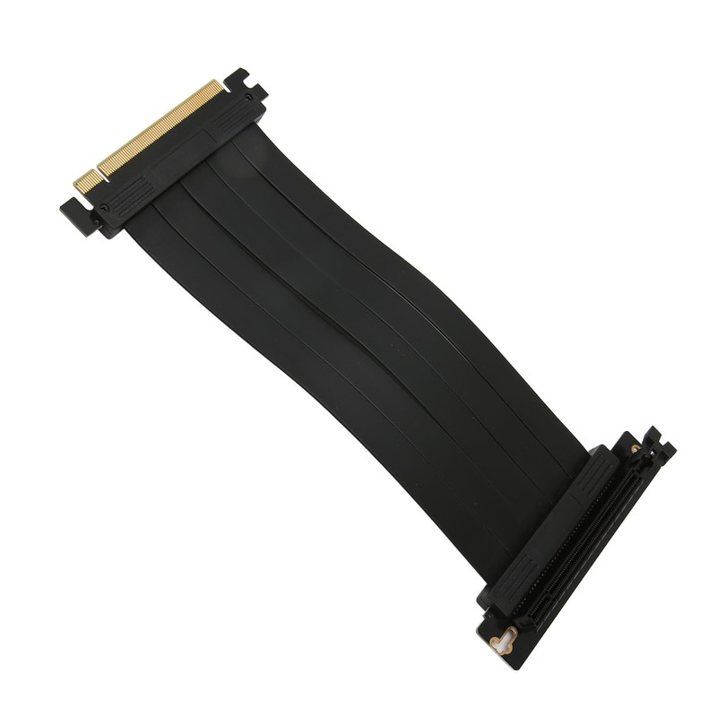 PCIE 3.0 16x Riser Cable High Speed Flexible 90 Degrees