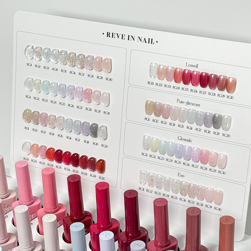 classic nail Revzel glitter gel + 30 parts / 레브젤