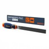 Presch Flat File 200mm - Three-Sided Cut for Filing Right-Angled