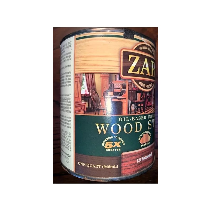 Zar Interior Stain 124 Rosewood Quart